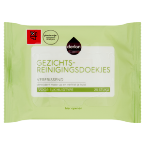 Derlon Gezichtsdoekjes Elk Huidtype