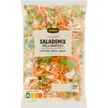 Jumbo Gesneden Salademix Fris & Knapperig 300 g