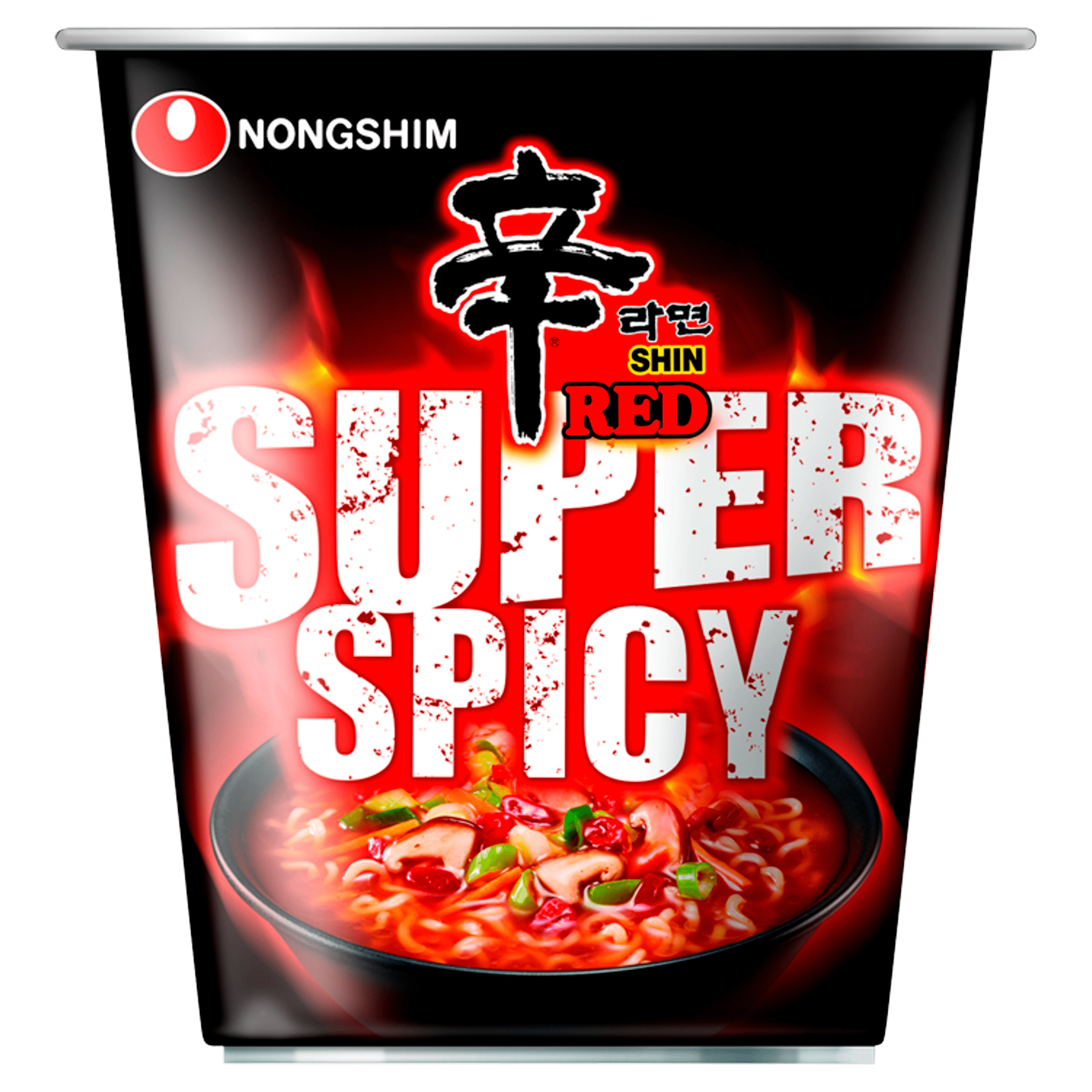Nongshim Instant cup noedels shin red super