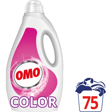 Omo Vloeibaar Wasmiddel Kleur XXL 75 wasbeurten