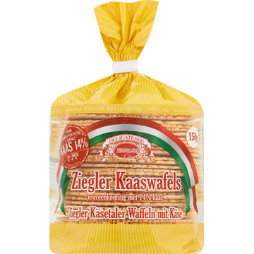 Ziegler Kaaswafels 150 g