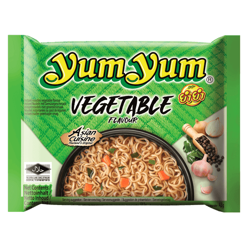 Yum Yum Noodles groente