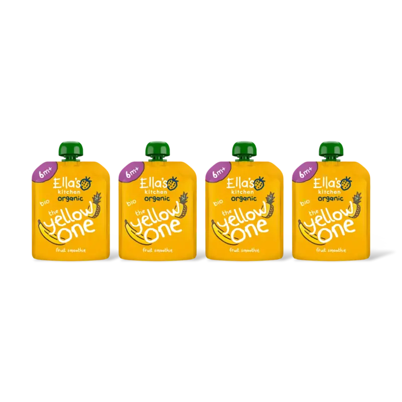 Ella's kitchen Fruit smoothie the yellow one 6m+ b 4-pk