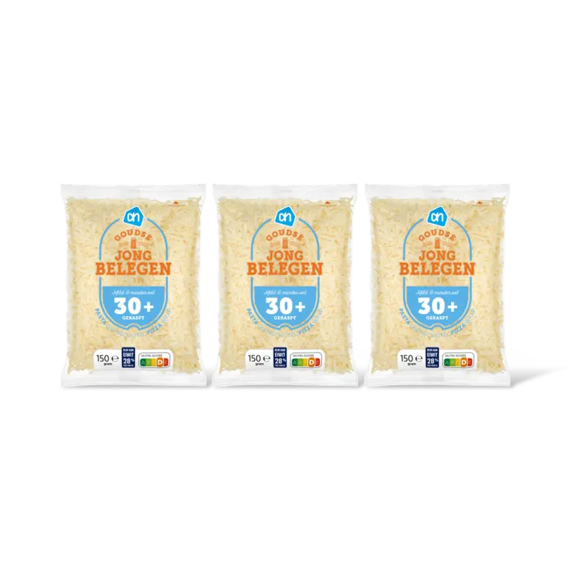 AH Goudse jong belegen 30+ geraspt 3-pack