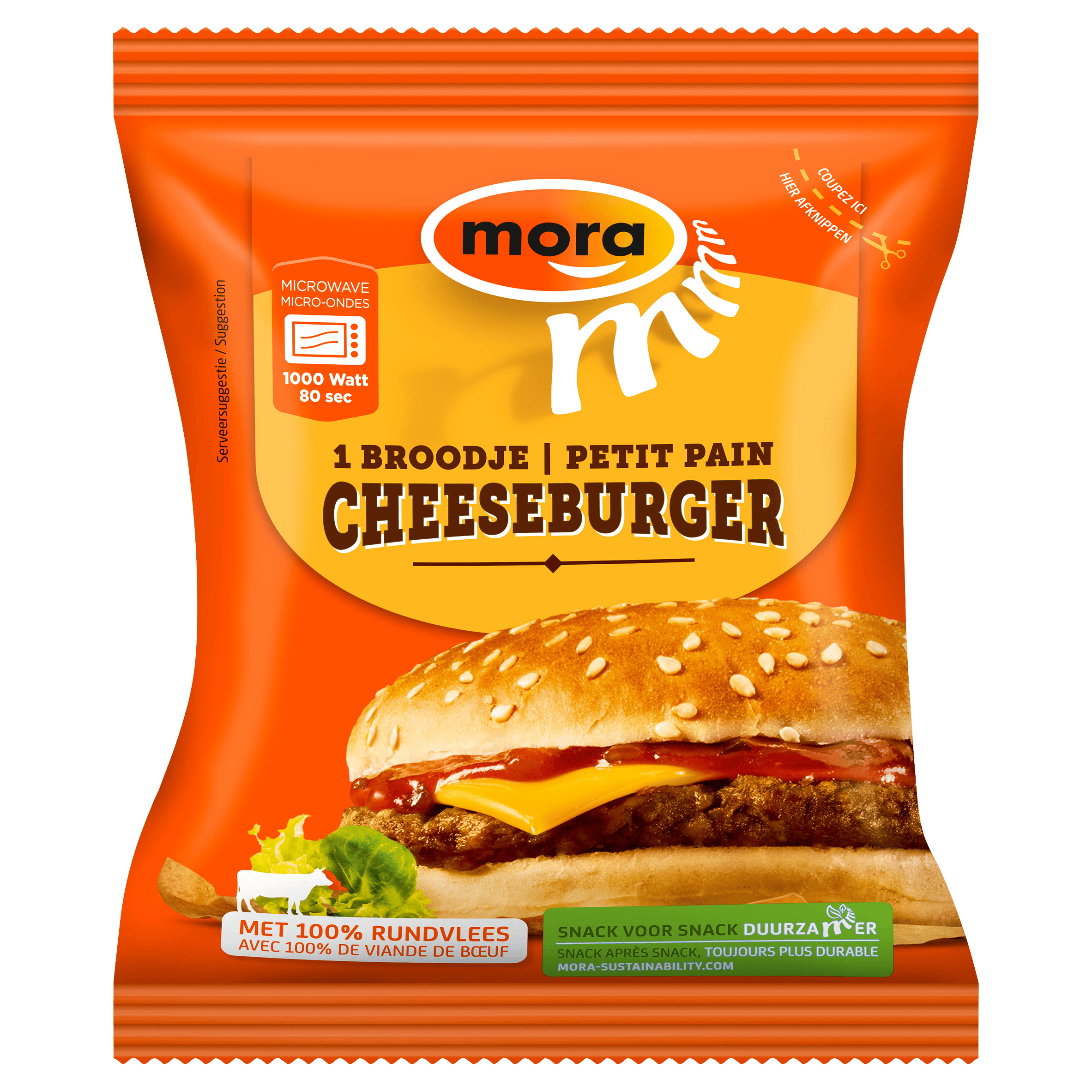Mora Broodje cheeseburger