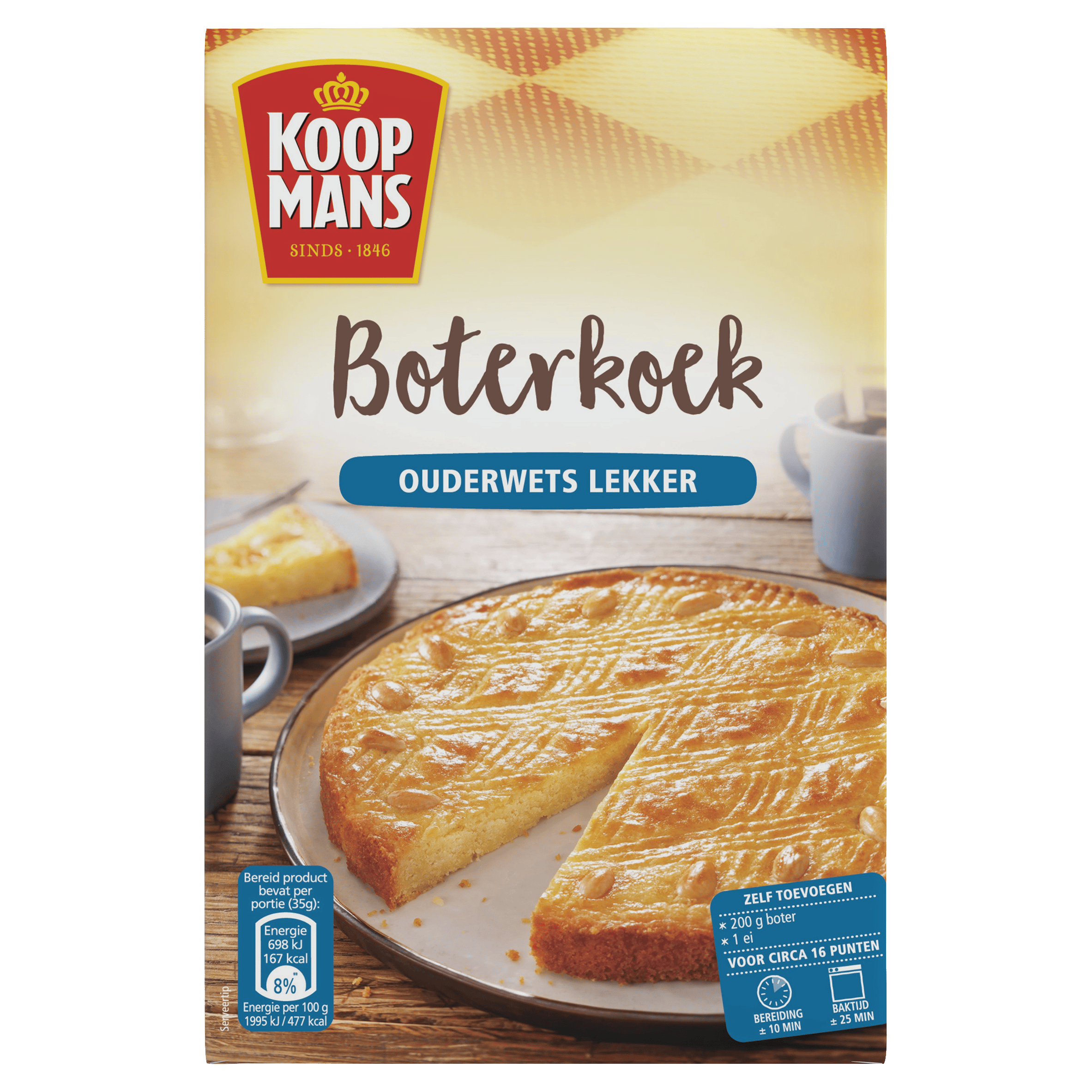 Koopmans Boterkoek bakmix