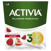 Activia yoghurt aardbei