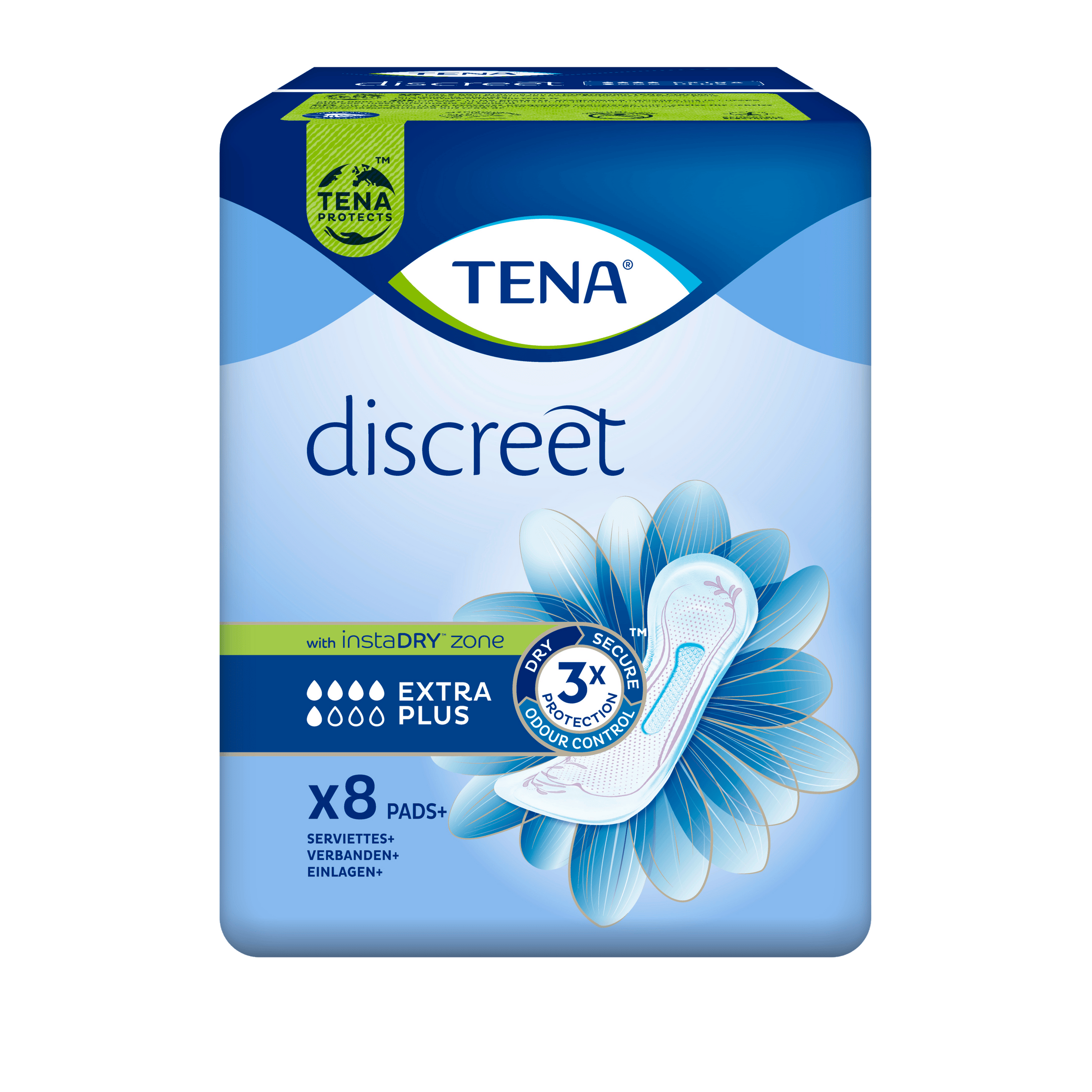 Tena Discreet Extra Plus