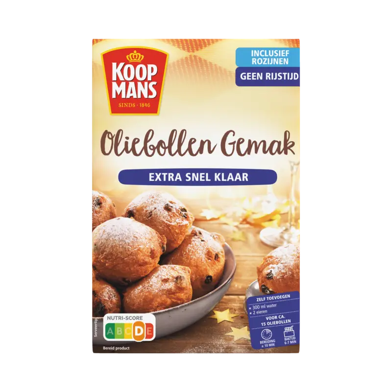 Koopmans Oliebollen gemak