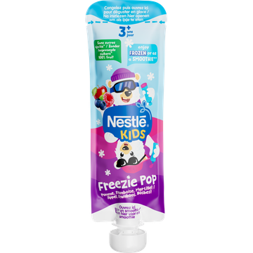 Nestlé Kids Freezie Pop Appel, Framboos, Bosbes! 3+ Jaar 70 g