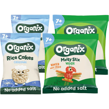 Organix Snacks Pakket 7+m 4 stuks