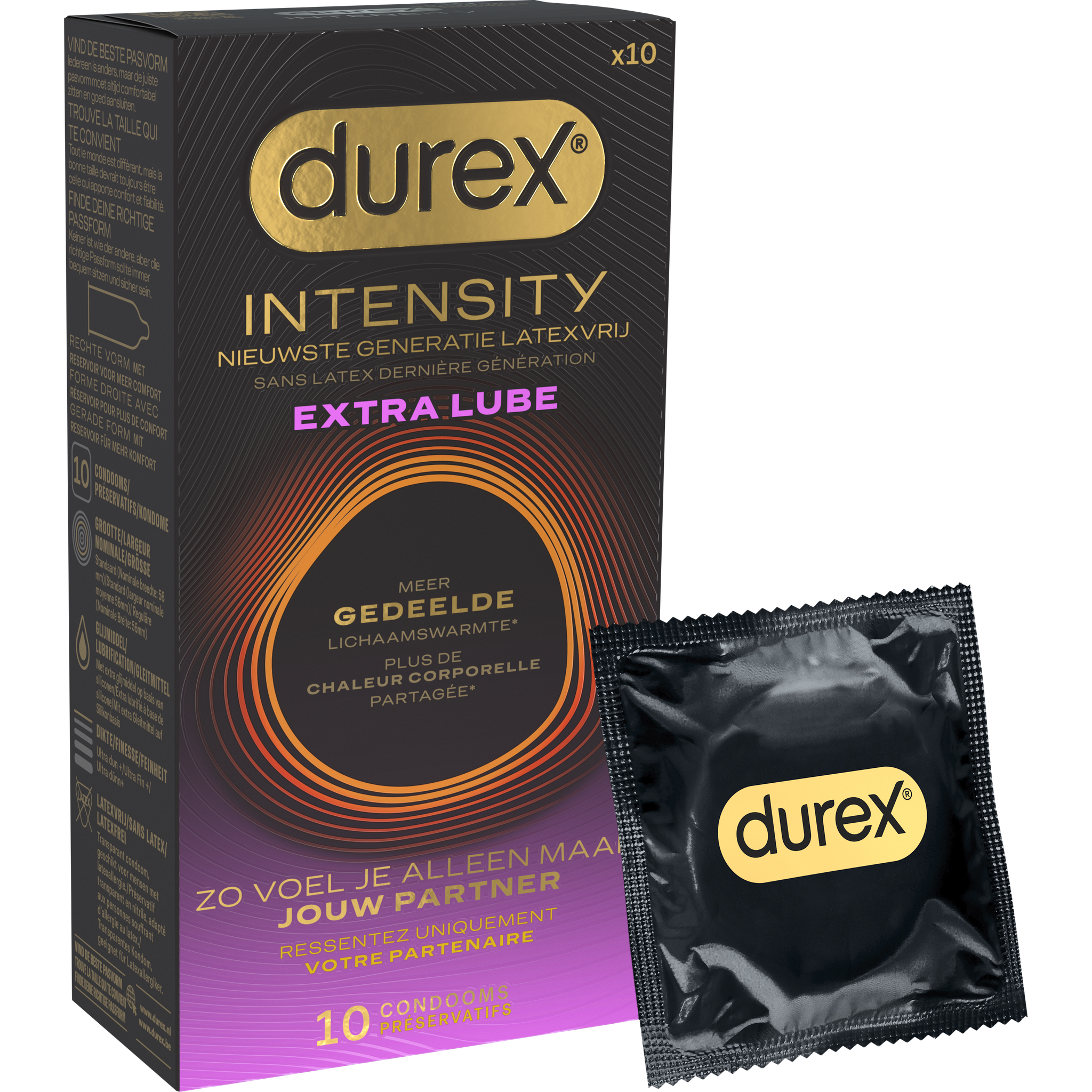 Durex Intensity Extra Lube 10 stuks