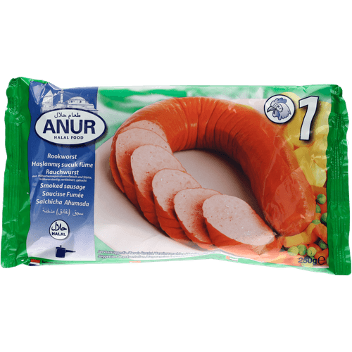 Anur Halal Food Rookworst