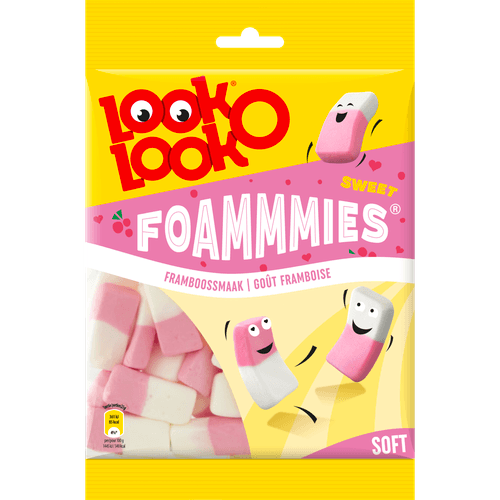 Look O Look Foamies raspberry