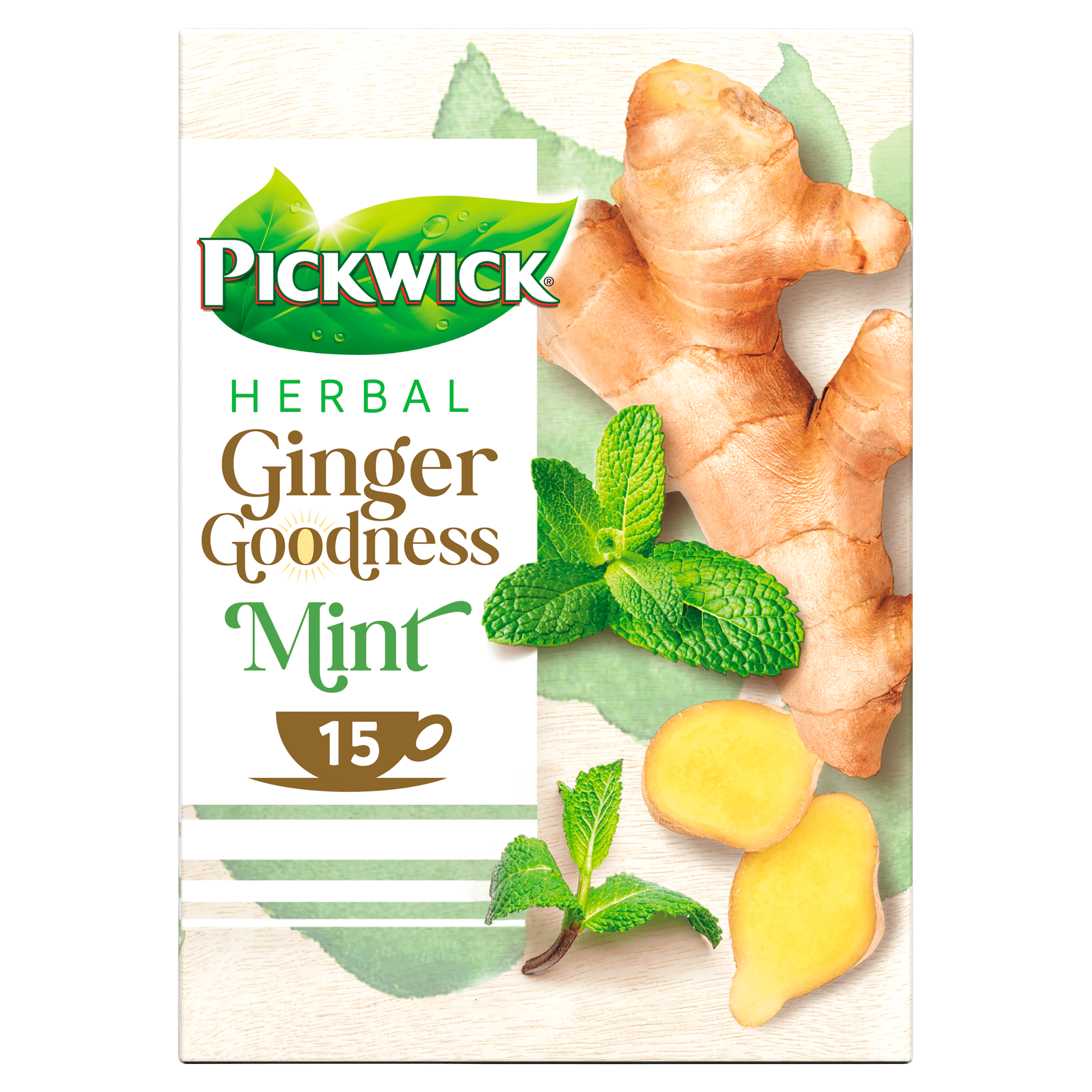 Pickwick Ginger goodness mint