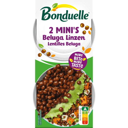 Bonduelle Beluga linzen mini 2 st.