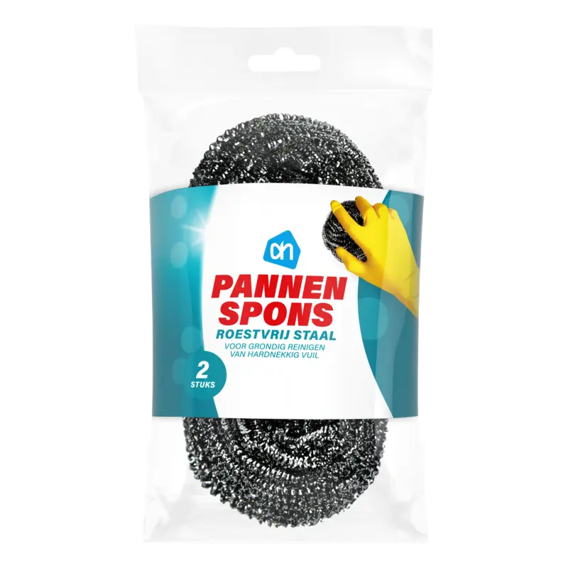 AH Pannenspons roestvrijstaal