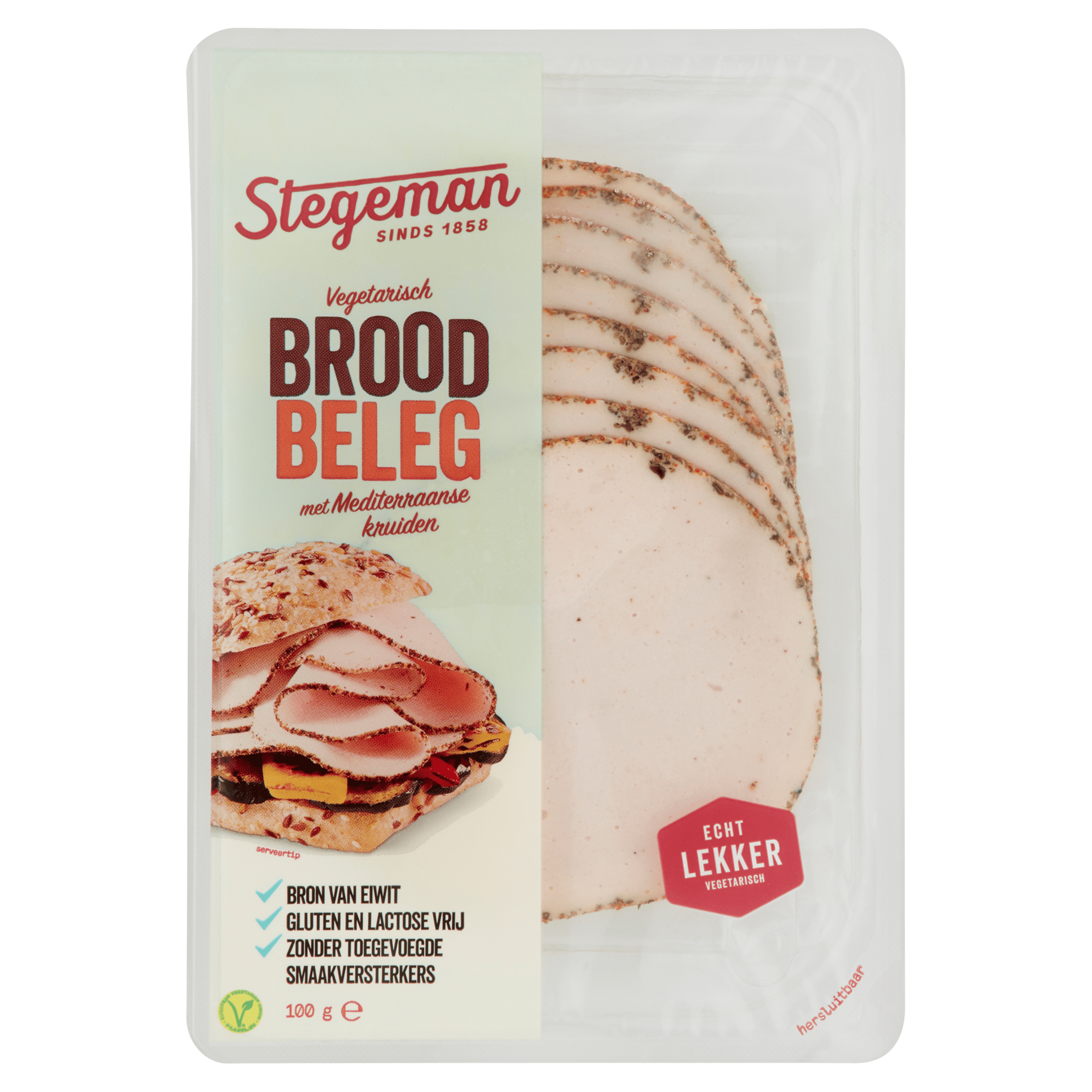 Stegeman Vegetarische plakjes mediteraans
