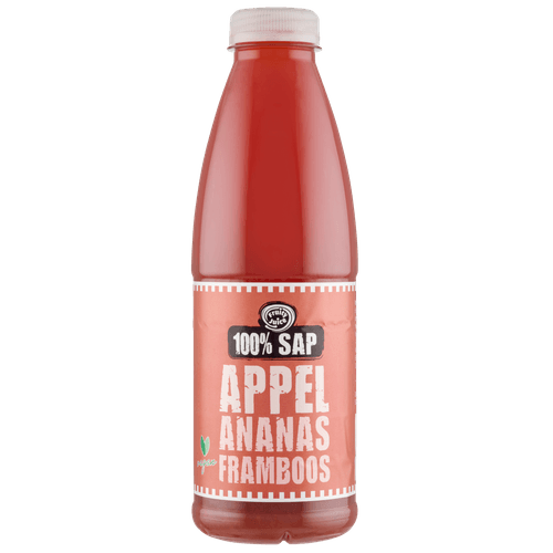 Fruity Juice 100% sap appel ananas framboos