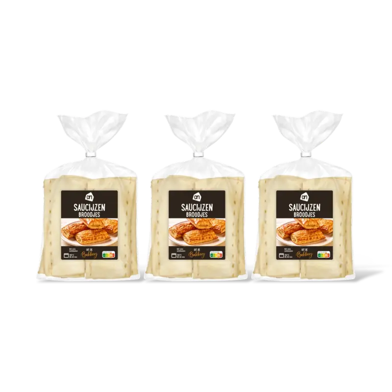 AH Saucijzenbroodjes 3-pack