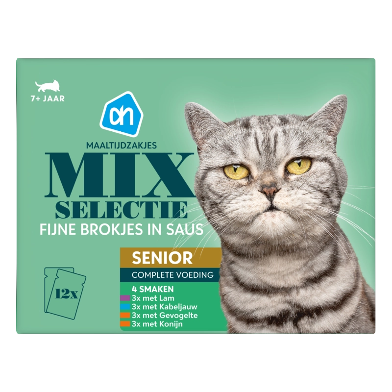 AH Maaltijdzakjes selectie senior in saus