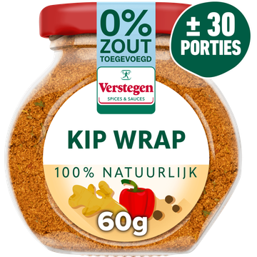 Verstegen World Spice Meal Kip Wrap 60 g
