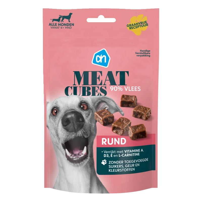 AH Meat cubes rund