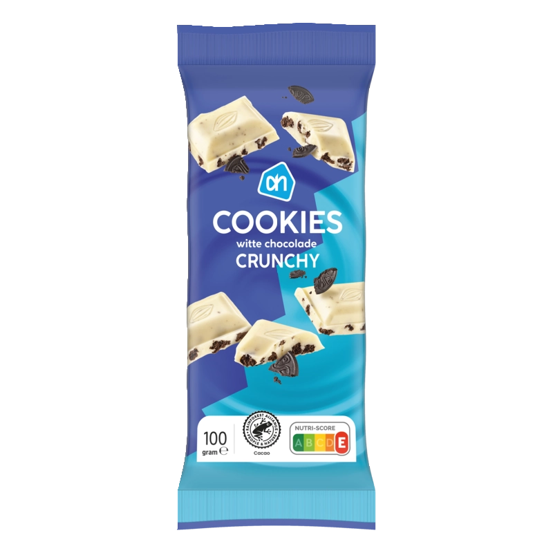 AH Cookies wittechocolade