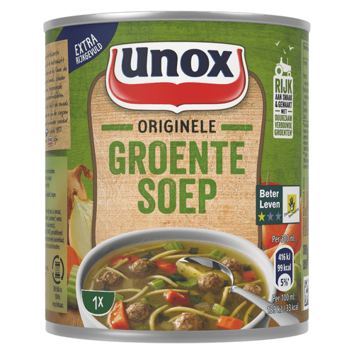 Unox Originele groentesoep