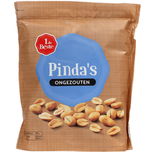 1 de Beste Pindas gebrand ongezouten