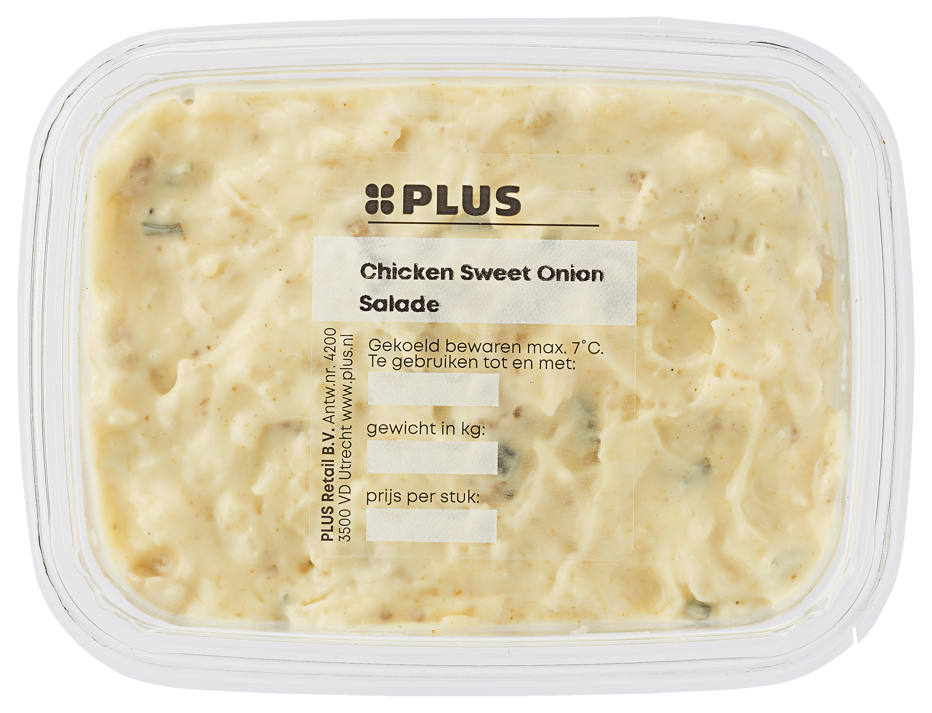PLUS Chicken sweet onionsalade