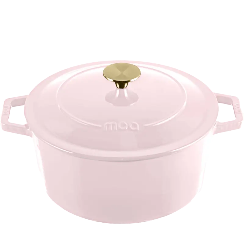 Lifegoods Cast iron rasserole 26cm 5,7 liter lila