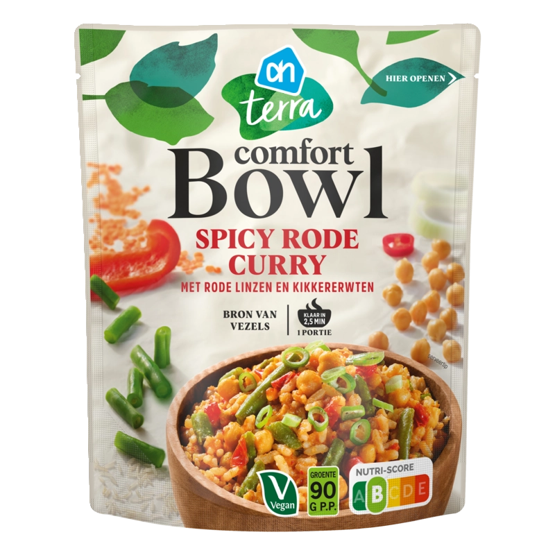 AH Terra Comfort bowl spicy rode curry