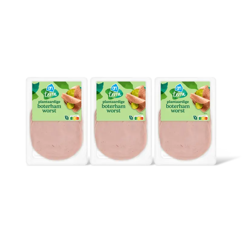 AH Terra Plantaardige boterhamworst 3-pack