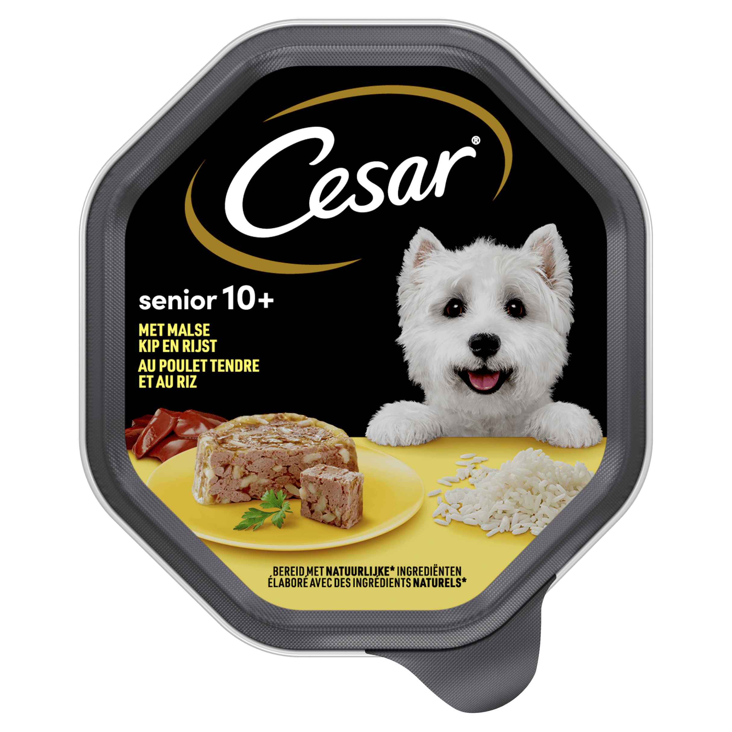 Cesar 10+ Senior Kip & Rijst Hondenvoer
