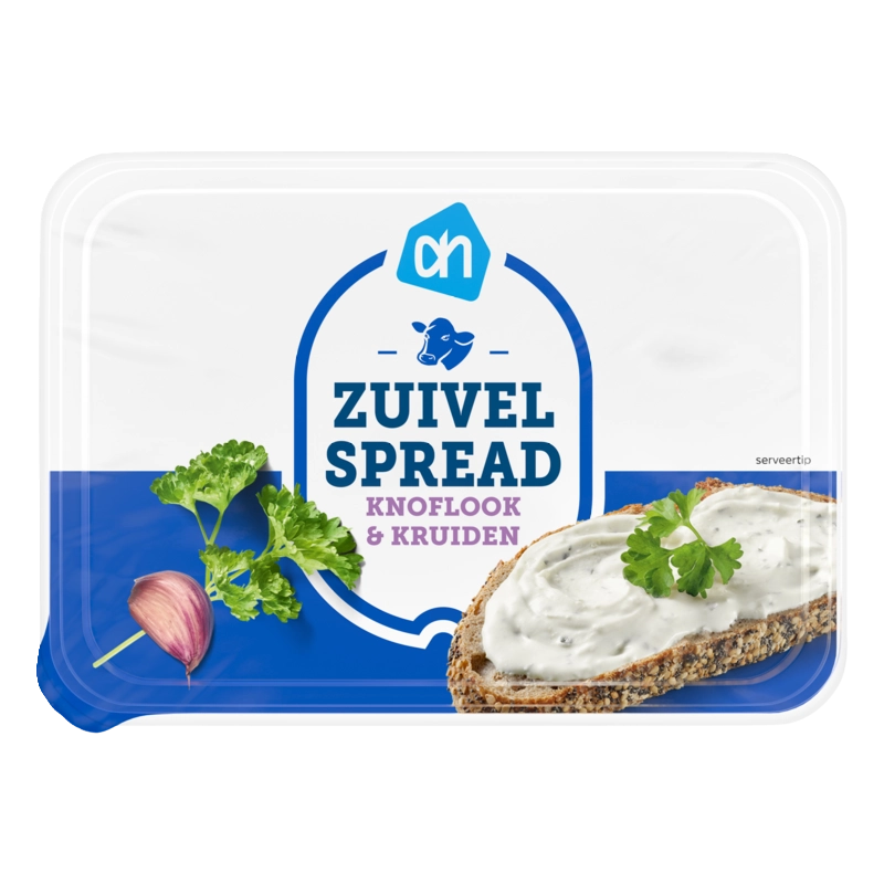 AH Zuivelspread knoflook & kruiden