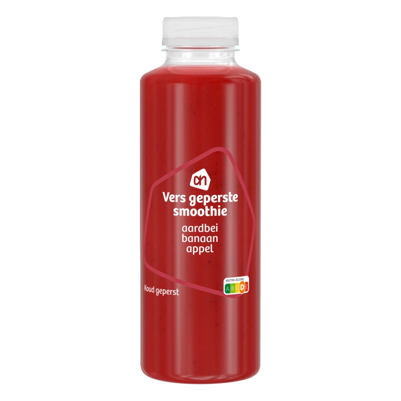 AH Vers geperste smoothie aardbei banaan