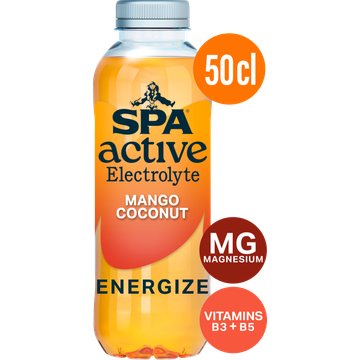 SPA Active Electrolyte Mango Coconut 50 cl