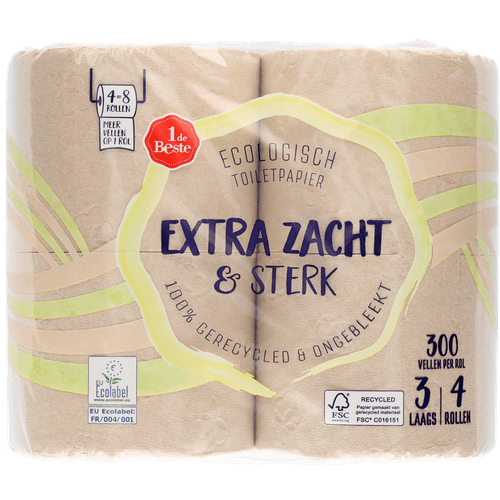 1 de Beste Toiletpapier ecologisch 3 laags