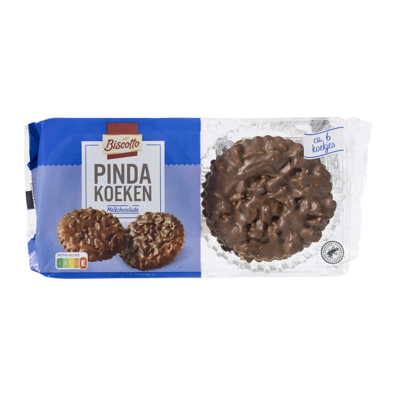 Pindakoeken melkchocolade