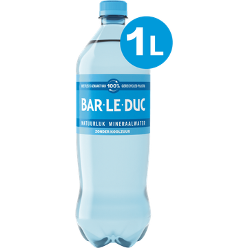 Bar-le-Duc Natuurlijk Mineraalwater zonder Koolzuur 1 L