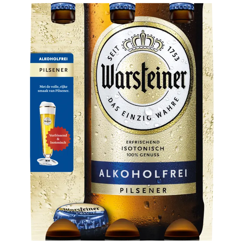 Warsteiner Alkoholfrei pilsener 6-pack