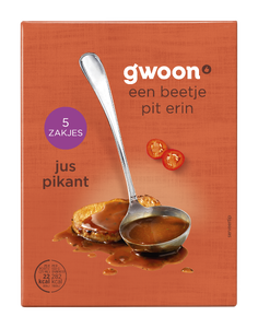 G'woon Jus Pikant 5x18gr