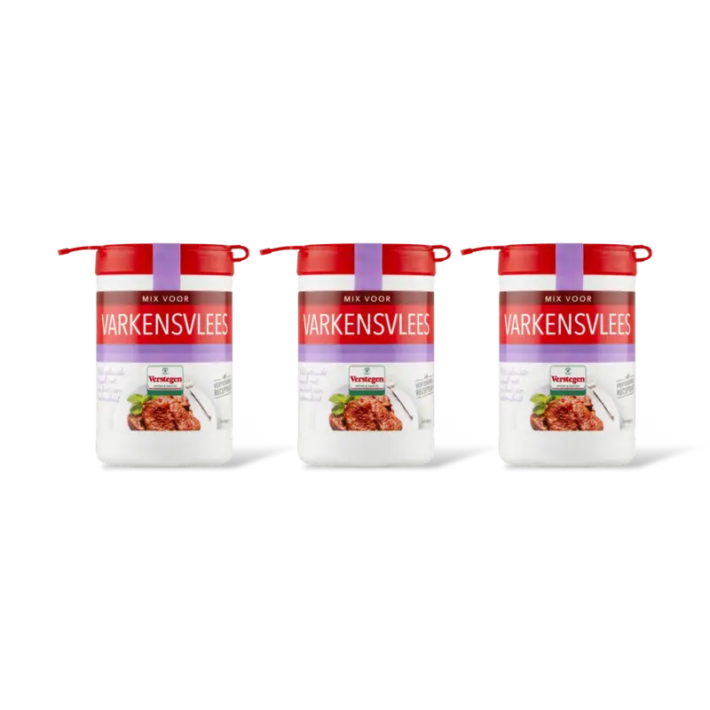 Verstegen Kruidenmix varkensvlees 3-pack