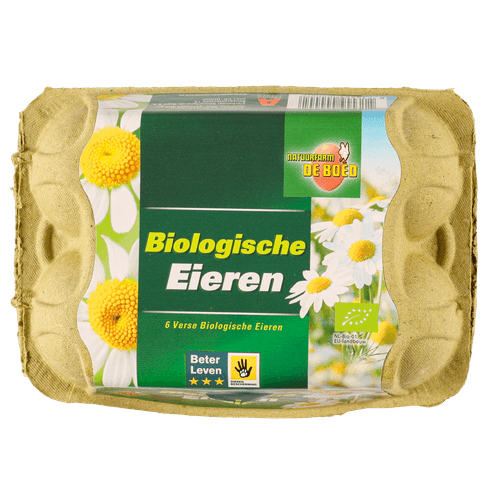 Natuurfarm Biologische eieren s/m/l/xl