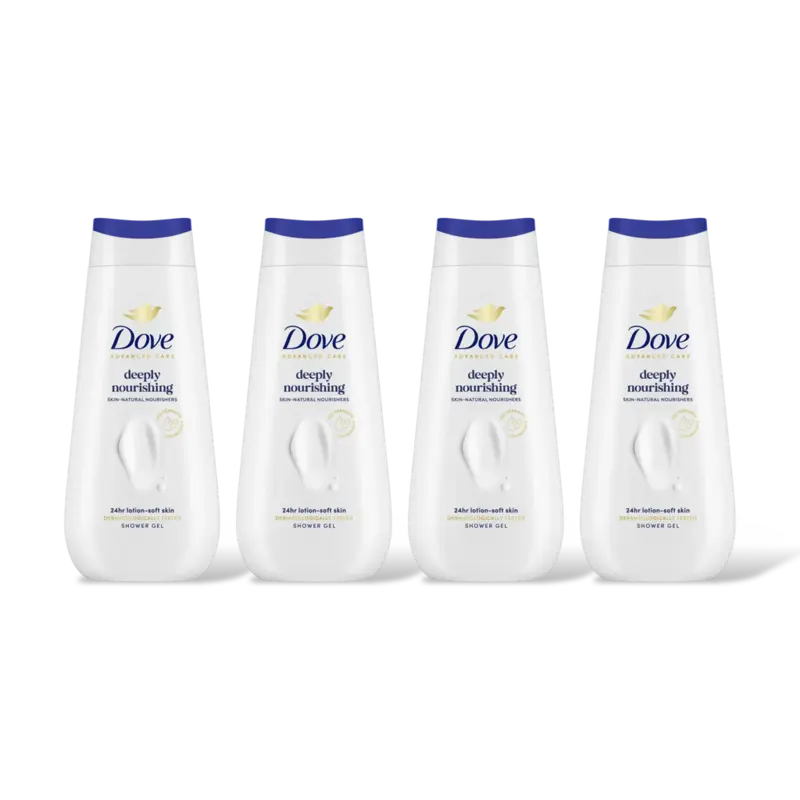Dove Deeply nourishing douchegel 4-pack