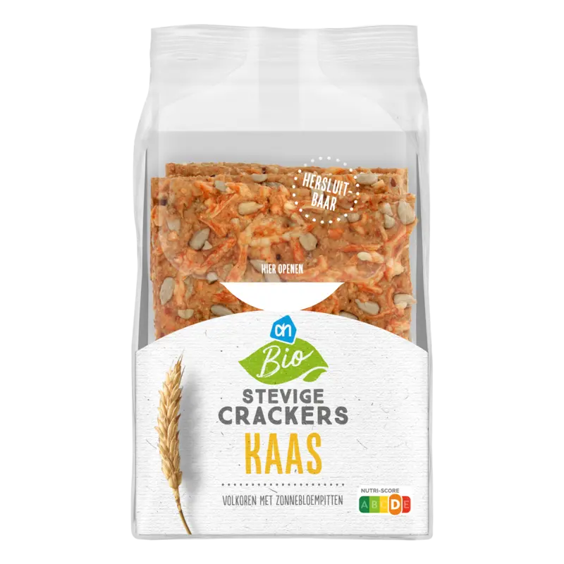 AH Biologisch Stevige crackers kaas