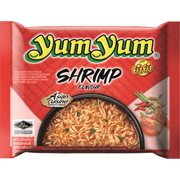 Yum Yum Instant Noedels Garnalensmaak 60 g