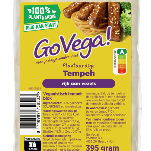 Go Vega Tempeh blok