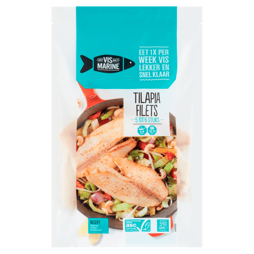 Vis Marine Tilapia filets 5-6 st